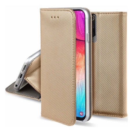 Tok álló, bőr hatású (FLIP, oldalra nyíló, asztali tartó, rombusz) ARANY Xiaomi Redmi Note 13 Pro Plus 5G "Gigapack csomagolás" (GP-153962)