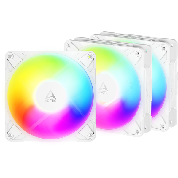 ARCTIC Freezer P12 Pro Reverse A-RGB (White) - 3 Pack Case per computer Ventilatore 12 cm Bianco 3 pz