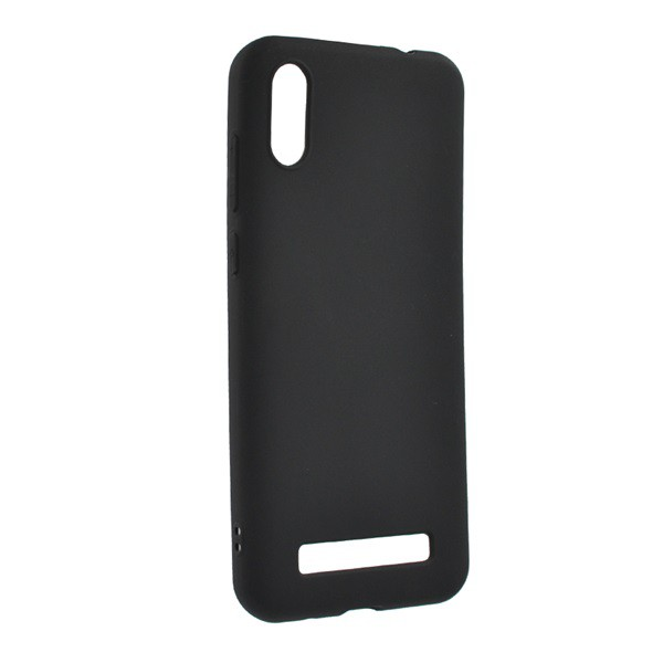 Szilikon telefonvédő (matt) FEKETE [Doogee X90L] (5996457920402)