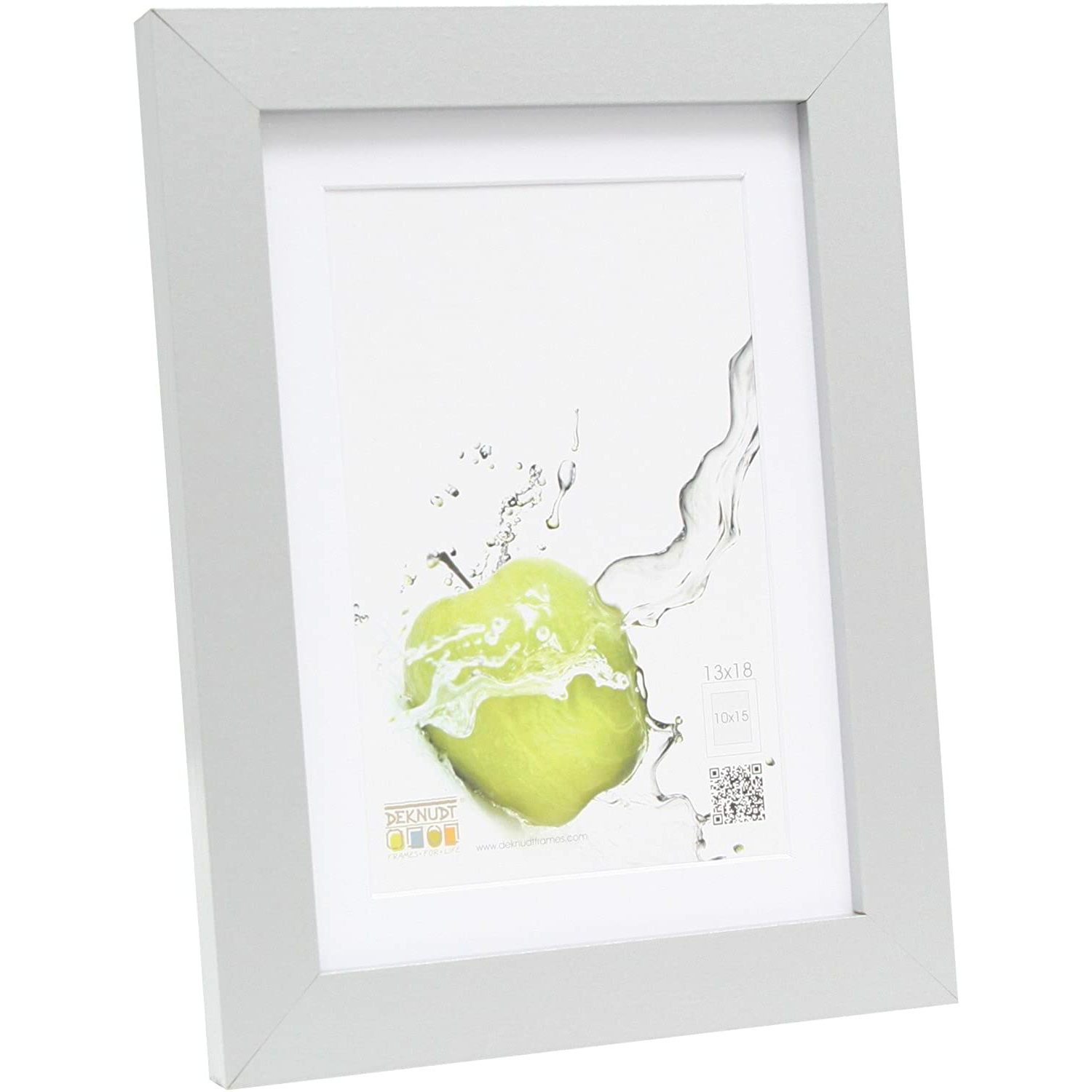 Deknudt S66KD1 P1 Passepartout 21,20x27,30 Képkeret - Ezüst (S66KD1 P1 18X24)