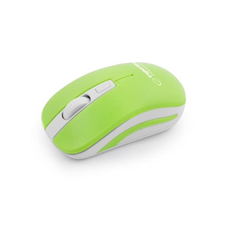 Esperanza Uranus EM126WG vezeték nélküli optikai egér fehér-zöld (EM126WG)