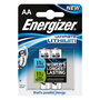 Комплект батерии Energizer, Ultimate Lithium AA, 1,5 V, сребристи, 2бр.