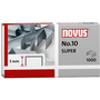 Novus Office 040-0003 Típus (tűzőkapocs): No. 10 Tűzőkapocs 1000 db Tűzőteljesítmény: 20 lap (80 g/m²)