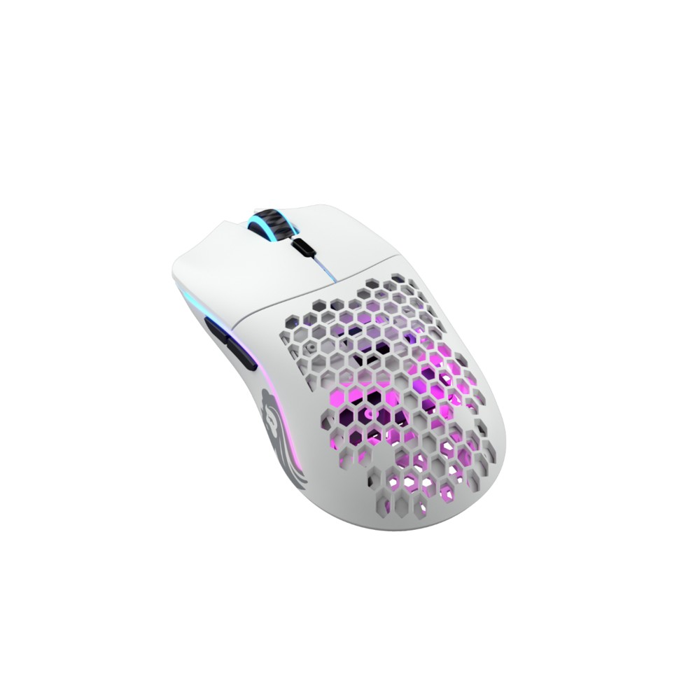 Glorious Model O- Wireless Matt Fehér 65g Gaming Egér (GLO-MS-OMW-MW)