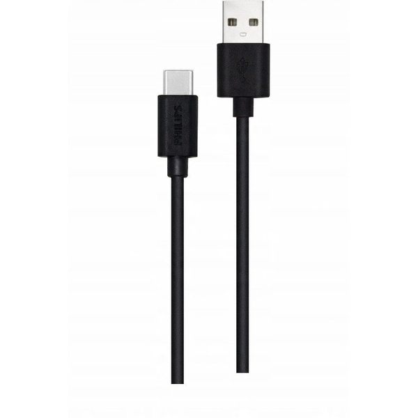 Kabel Philips USB - USB typu C 1 m černý