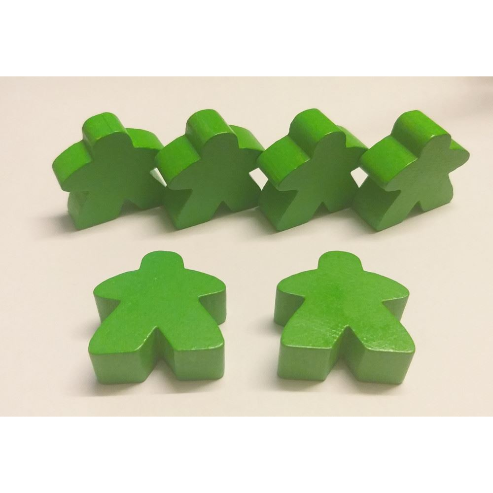 Hans im Glück Carcassonne Big-Meeple set világoszöld kiegészítő (19295182) (HIG19295182)