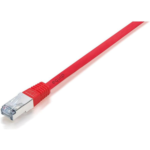 Equip Cat.5e F/UTP 0.25m netværkskabel Rød 0,25 m Cat5e F/UTP (FTP)
