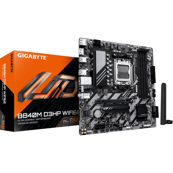 GIGABYTE B840M D3HP WIFI6E AMD B840 Socket AM5 Micro ATX