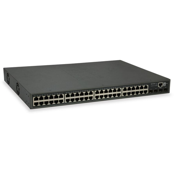 LevelOne GTP-5271 netwerk-switch Managed L3 Gigabit Ethernet (10/100/1000) Power over Ethernet (PoE) Grijs