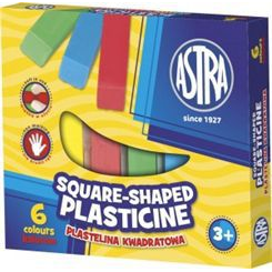  Bertus Plastelina kwadratowa 6 kolorów