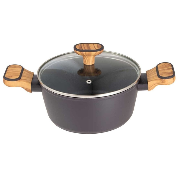 Hagyományos fazék Bergner CHARCOAL 2,3 l