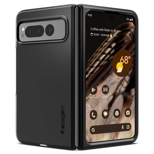Spigen Thin Fit Google Pixel Fold tok fekete (ACS05919) (ACS05919)