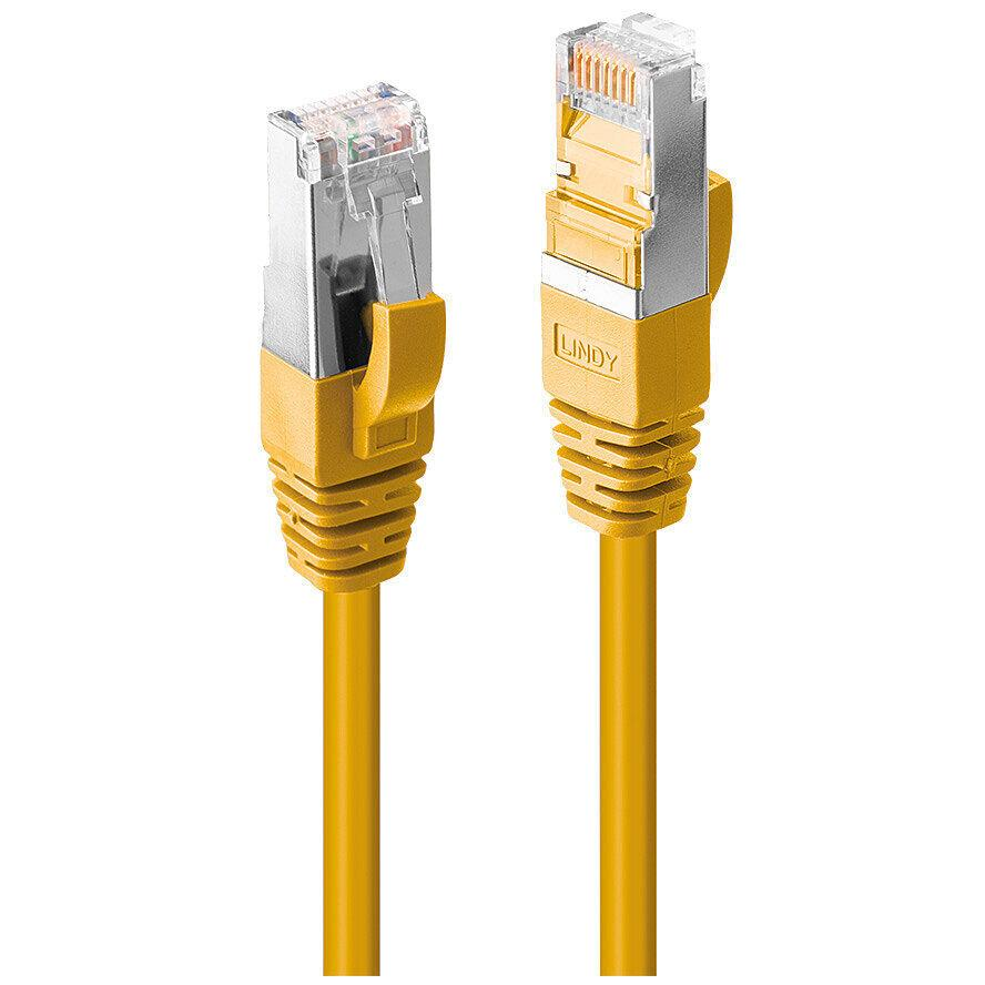 Lindy 45989 sieťový kábel Žltá 30 m Cat6 S/FTP (S-STP)