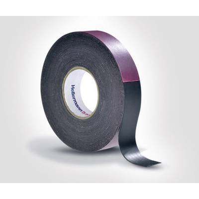 HellermannTyton HTAPE-POWER600-38x6.7-NR-BK (6.7) (711-10201) Ragasztószalag (H x Sz) 6.7 m x 38 mm 1 db (711-10201)