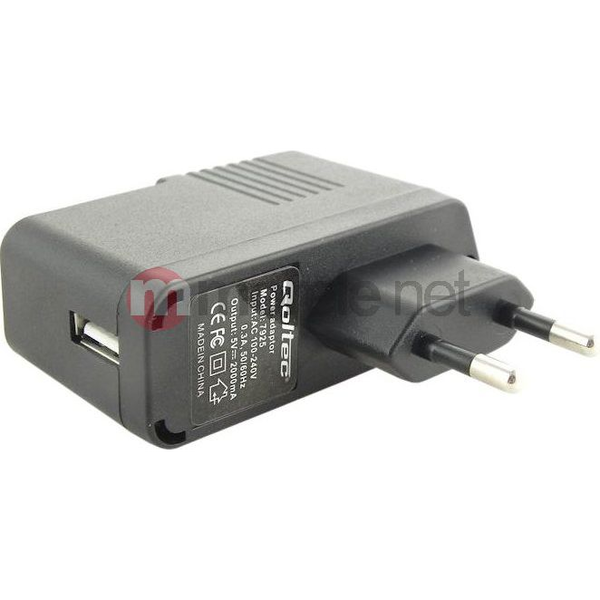 Ładowarka Qoltec 1x USB-A 2 A (7925ŁADSIECIUSB)