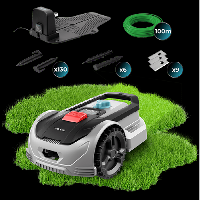 Cecotec Conga GrassHopper 300 Robot Fűnyíró készlet (4477)