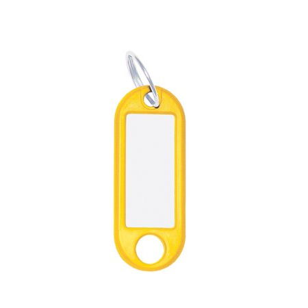 Wedo Kulcscímke Sárga (10 db) (262101805)