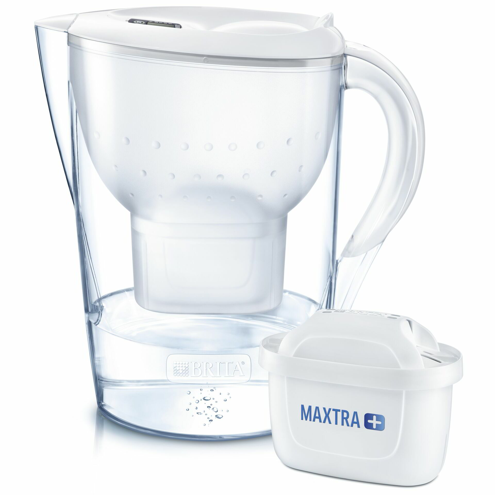 Brita Marella XL Vízszűrő kancsó 3,5L fehér + Maxtra Pro ALL-IN-1 szűrőbetétet (125271)