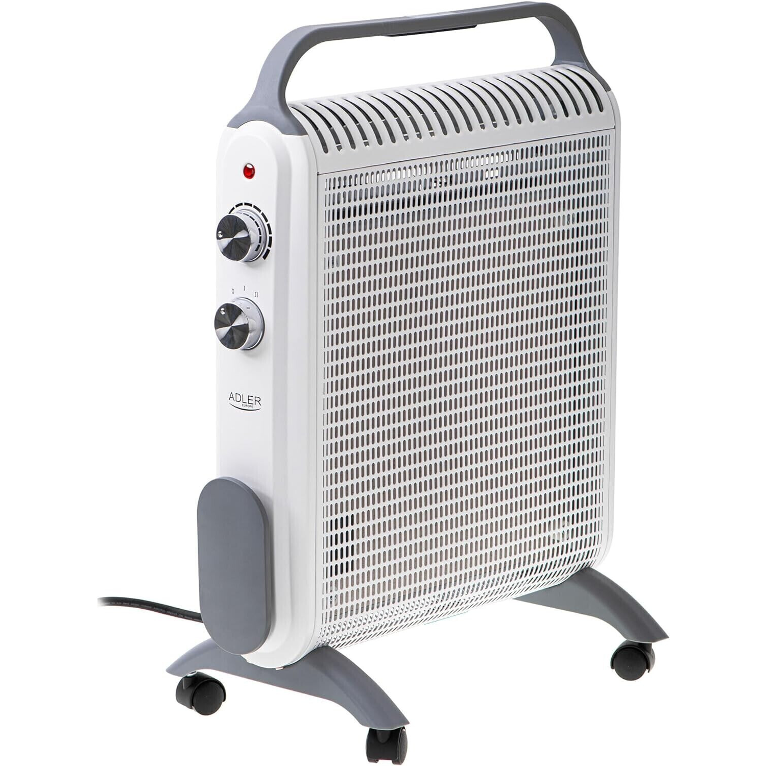 Adler AD 7750 Szabadonálló Elektromos Hősugárzó 2000W - Fehér (AD 7750)