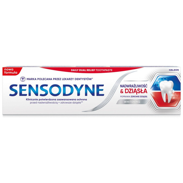 Sensodyne Nadwrażliwość dziąseł pasta do zębów z fluorkiem 75ml