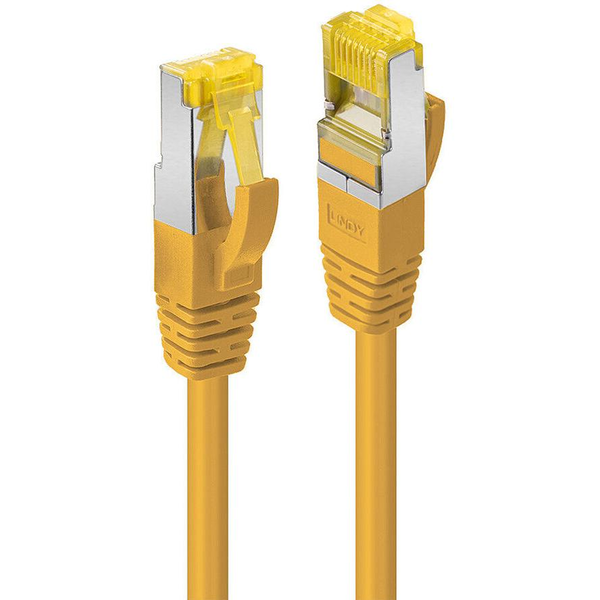 Lindy 47662 sieťový kábel Žltá 1 m Cat6a S/FTP (S-STP)