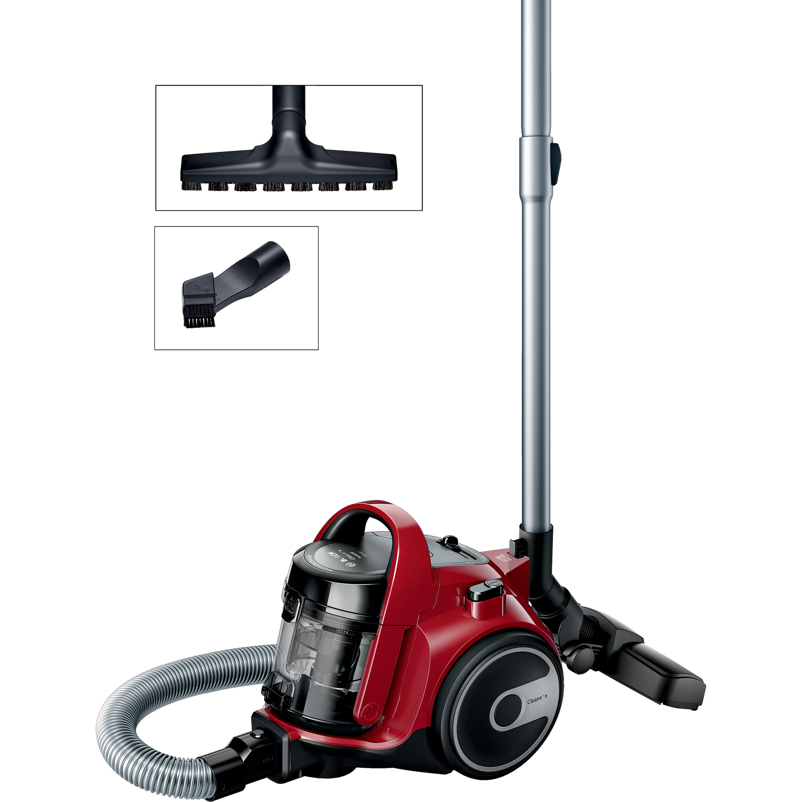 Bosch BGC05AAA2 porzsák nélküli porszívó piros (BGC05AAA2)