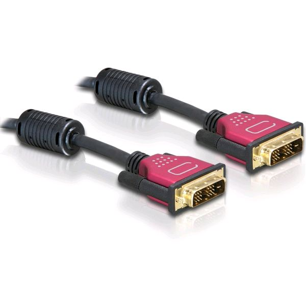 Audio-video kabel Delock 84345* černý 2 m