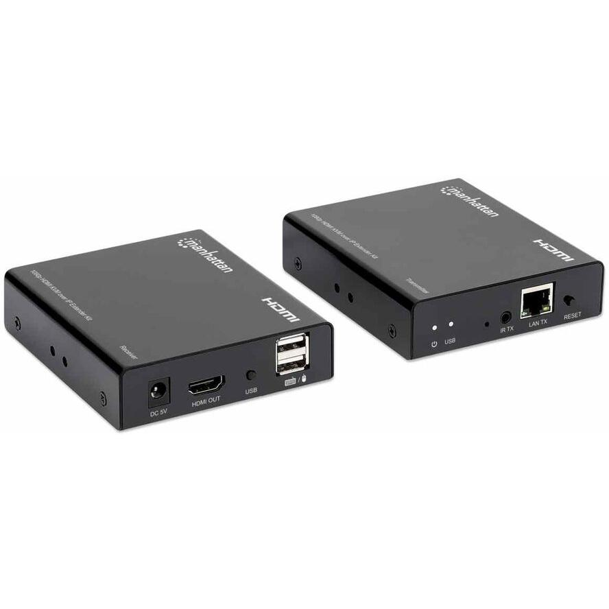 MANHATTAN 1080p@60Hz HDMI KVM over IP Extender Set bis 120m (207683)