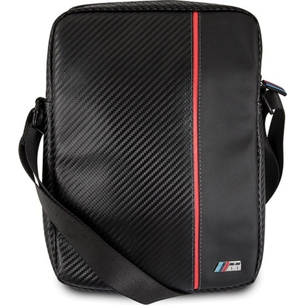 BMW TORBICA OVITEK ZA TABLIČNI RAČUNALNIK 8 INCH CARBON BLACK ČRNO RDEČ PRT