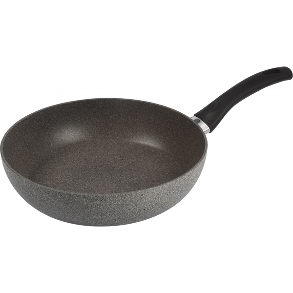 Универсален тиган с незалепващо покритие Ballarini Ferrara, Гранит, 24x5.9 см, Сив