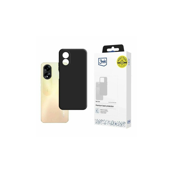 3MK Matt Tok Oppo A38 készülékhez fekete