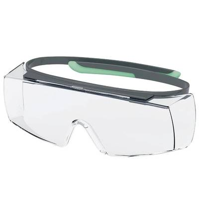 Uvex super OTG planet (9169295) Védőszemüveg UV-védelemmel Szürke, Zöld EN 166:2001 (9169295)