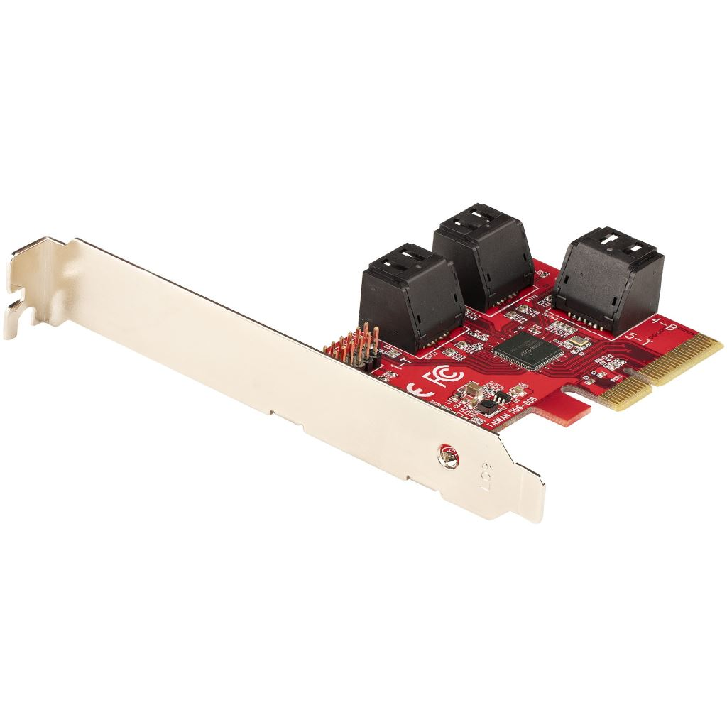 StarTech.com 6P6G-PCIE-SATA-CARD csatlakozókártya/illesztő Belső (6P6G-PCIE-SATA-CARD)