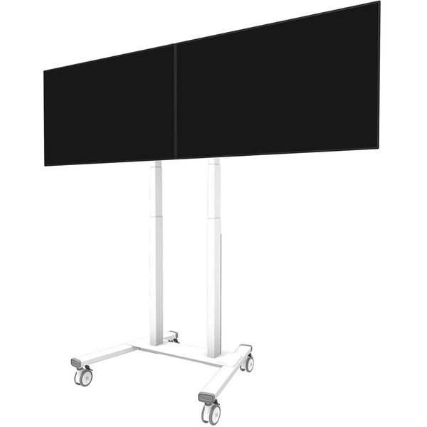Neomounts ADM-875WH2 accessoire voor multimediawagens Wit Staal Bevestigingsbalk