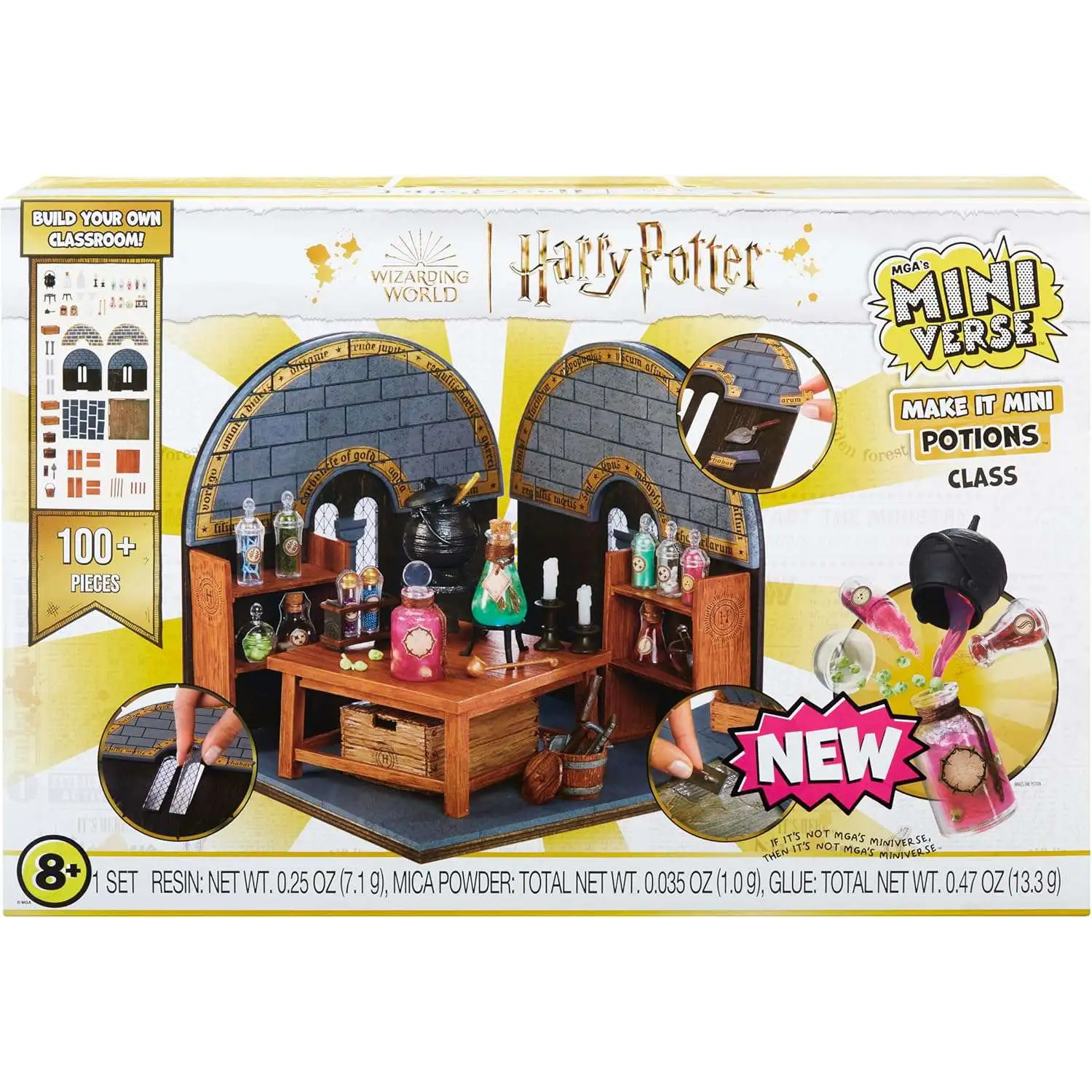 MGA's Miniverse Make It Mini Harry Potter Build It Set (531166-EUC)