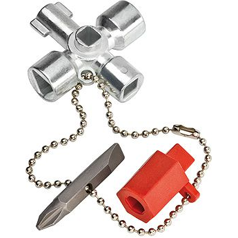 Knipex 00 11 02 Kapcsolószekrény kulcs