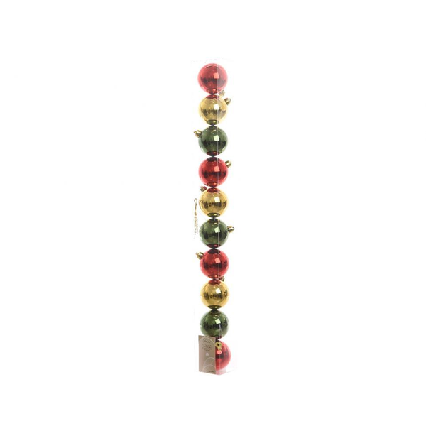 Vánoční Koule hladká vánoční koule 6 cm 10 ks