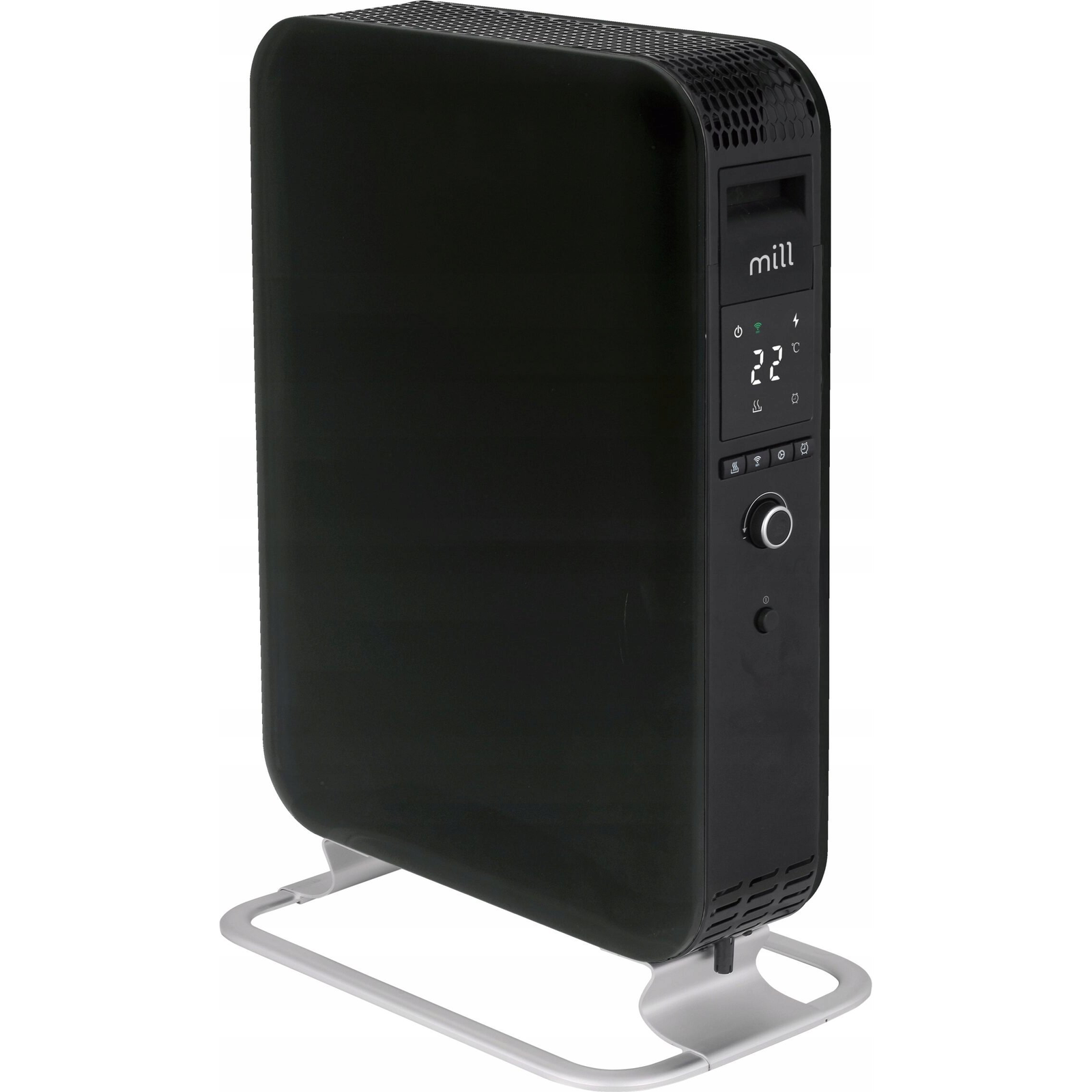 Mill 7090019824868 Smart Elektromos Olajradiátor 9 tagos 2000W - Fekete (OIL2000WIFI3 Black)