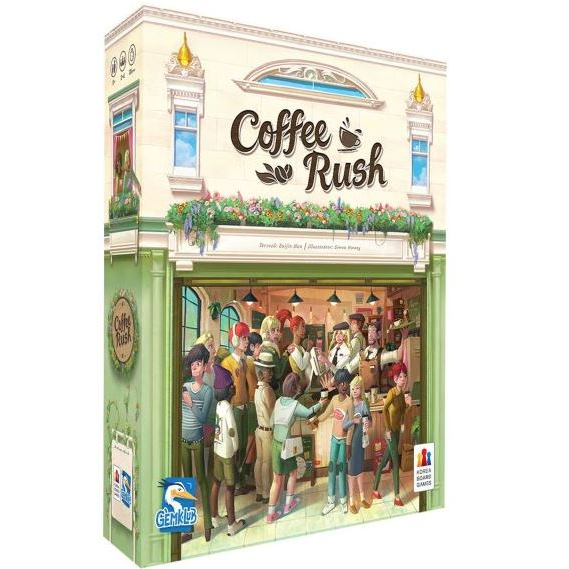 Gém Klub Coffee Rush társasjáték (KBG10001) (KBG10001)