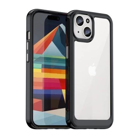 Gigapack Apple iPhone 15 Plus tok fekete (GP-146724) (GP-146724)