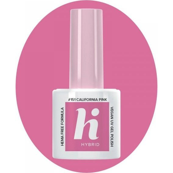  Hi Hybrid Hi Hybrid HEMA Free Lakier hybrydowy Palm Springs #151 California Pink 5ml