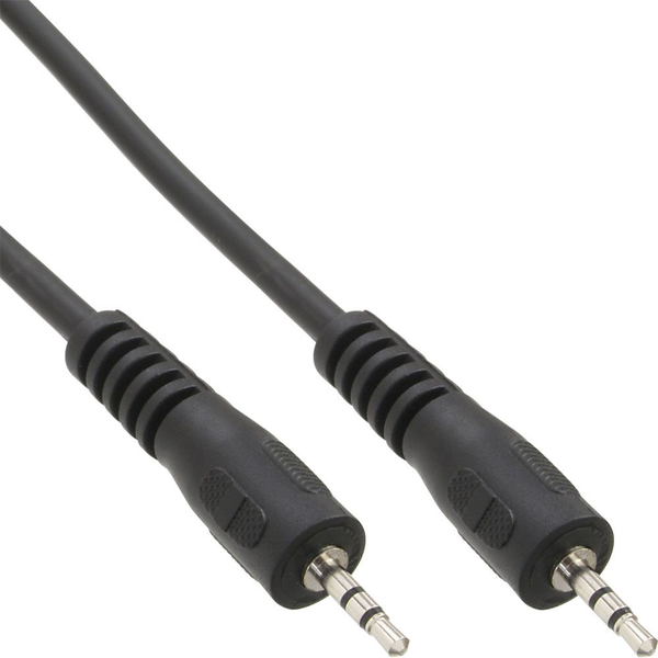 InLine 99936G cavo audio 2.5mm Nero