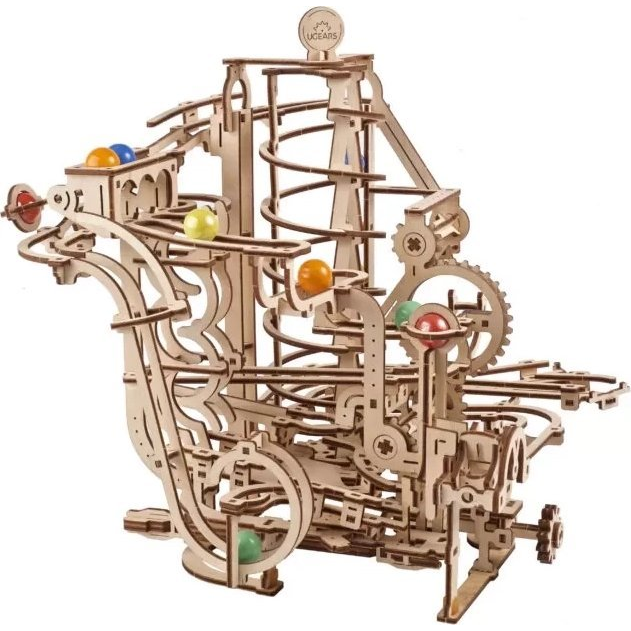 UGEARS Spirális golyópálya - mechanikus modell (4820184121492)