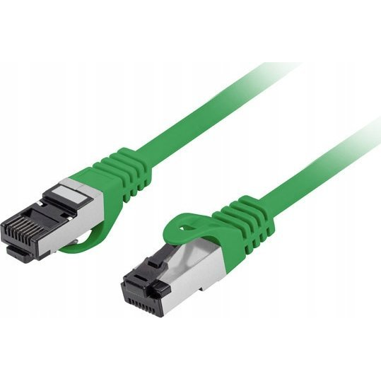 Пач корд Lanberg S/FTP cat.8.1 2m LSZH CU, бежов, пачуърк