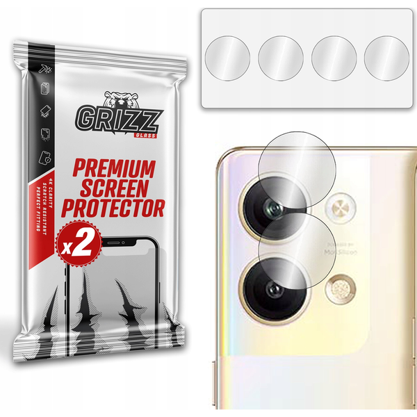  GrizzGlass Szkło na aparat GrizzGlass HybridGlass Camera do Oppo Reno 9 Pro