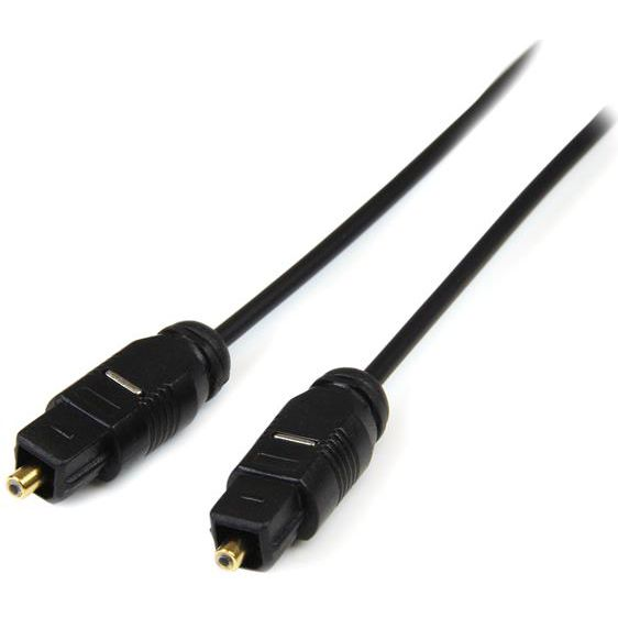 StarTech.com THINTOS15 audio kabel 4,6 m Zwart