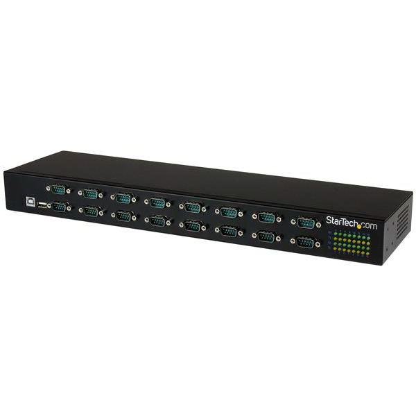 StarTech.com ICUSB23216FD interface hub USB 2.0 Type-B 480 Mbit/s Zwart