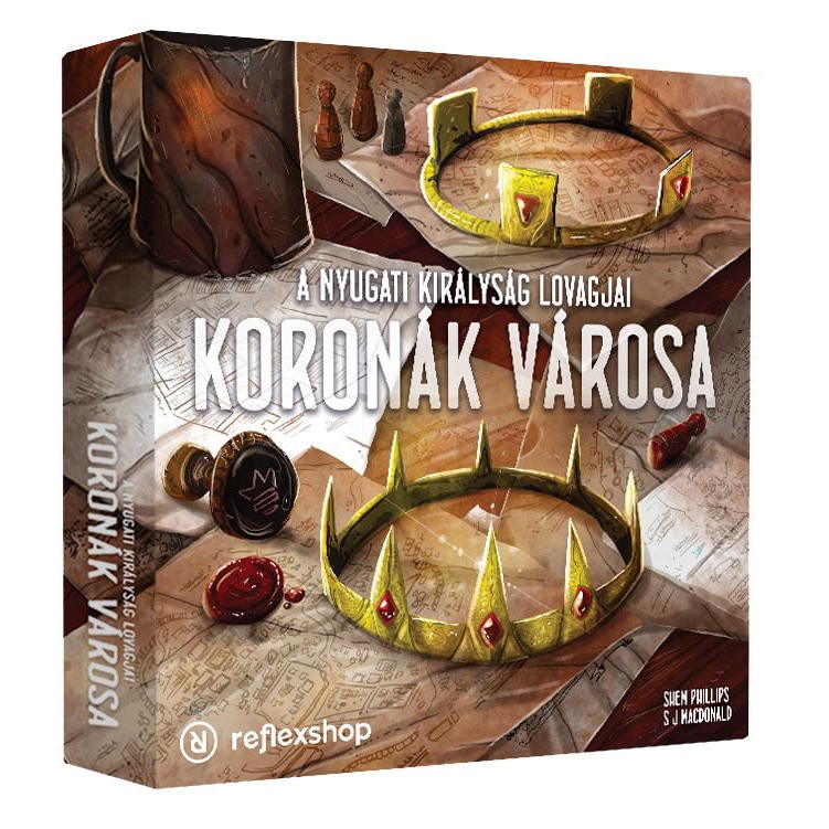 ReflexShop A nyugati királyság lovagjai - Koronák városa magyar nyelvű társasjáték (19877-182) (reflexshop19877-182)