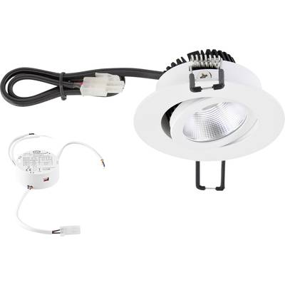 EVN PC20D60127 EVN Lichttechnik LED-es beépíthető lámpa LED Fixen beépített LED-es 6 W Fehér (PC20D60127)