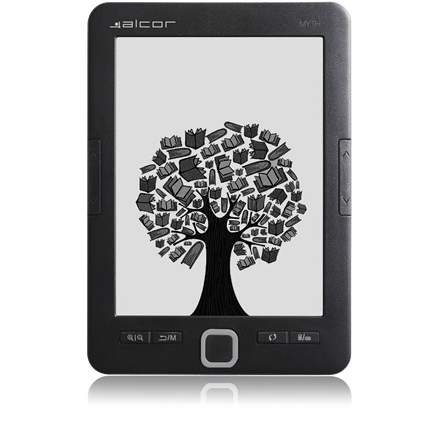 Alcor Myth 6 4GB четец на електронни книги, сив